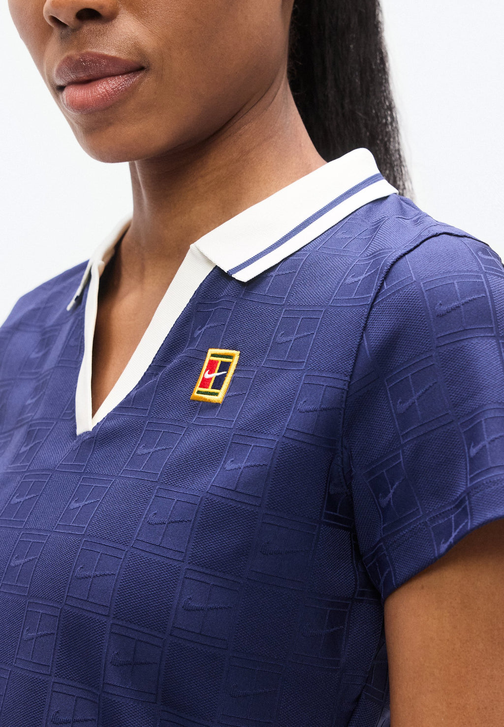 Nike Performance NIKECOURT CROP POLO HERITAGE