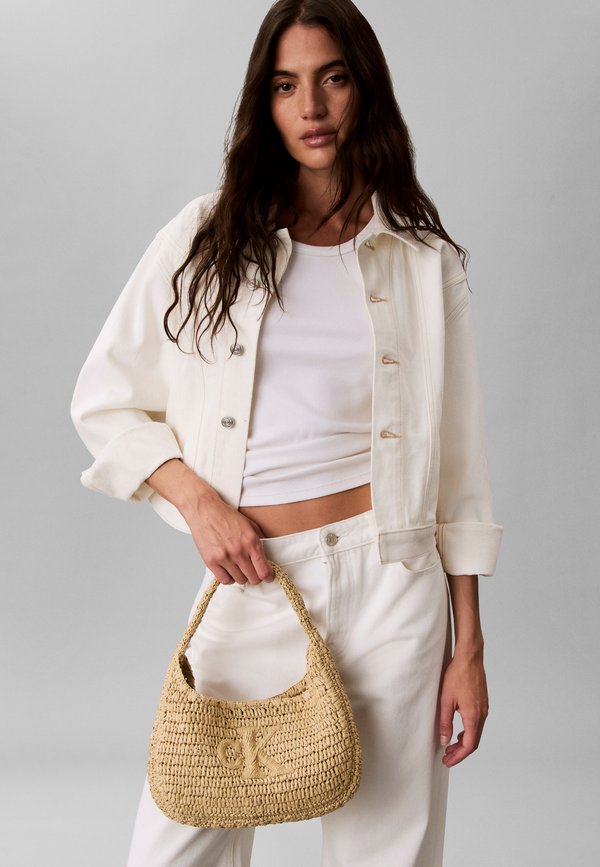 Calvin Klein BOLD - Handbag - beige