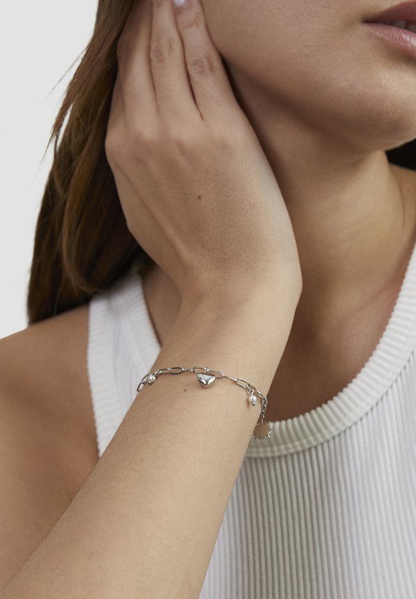 s.Oliver SUMMER CHARMS - Bracelet - silver