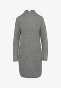 s.Oliver MIT ROLLKRAGEN UND ÜBERSCHNITTENEN SCHULTERN - Jumper dress - graphit