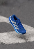 adidas Performance ADISTAR 4 - Road running shoes - blue matte/silver-coloured/crystal sky