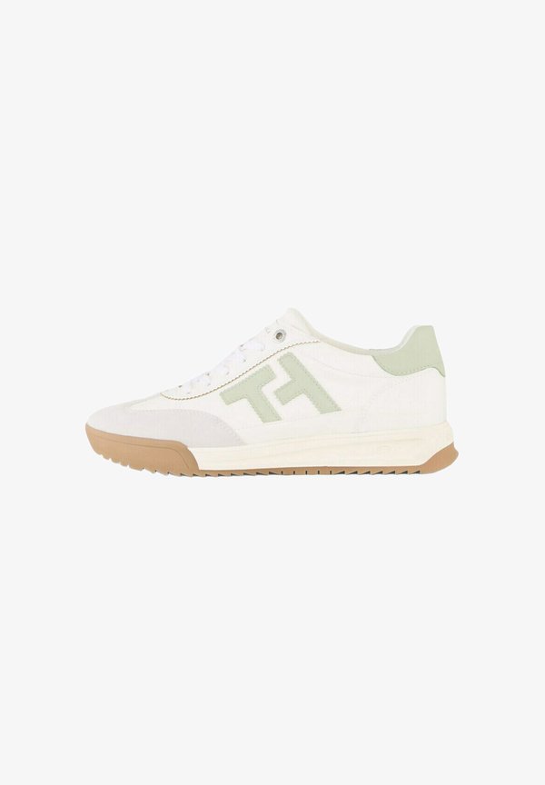 TOM TAILOR TOM TAILOR SHOES LICENCE SNEAKER MIT COLOUR-BLOCKING - Trainers - white/sage