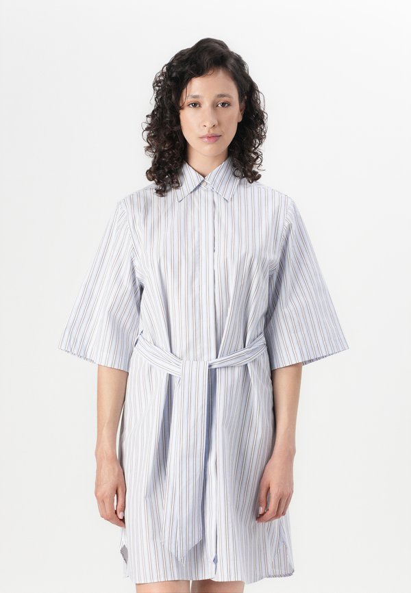 Selected SLFELLEN STRIPED BOXY SHIRT DRESS
