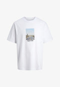 Jack & Jones T- - Print T-shirt - bright white
