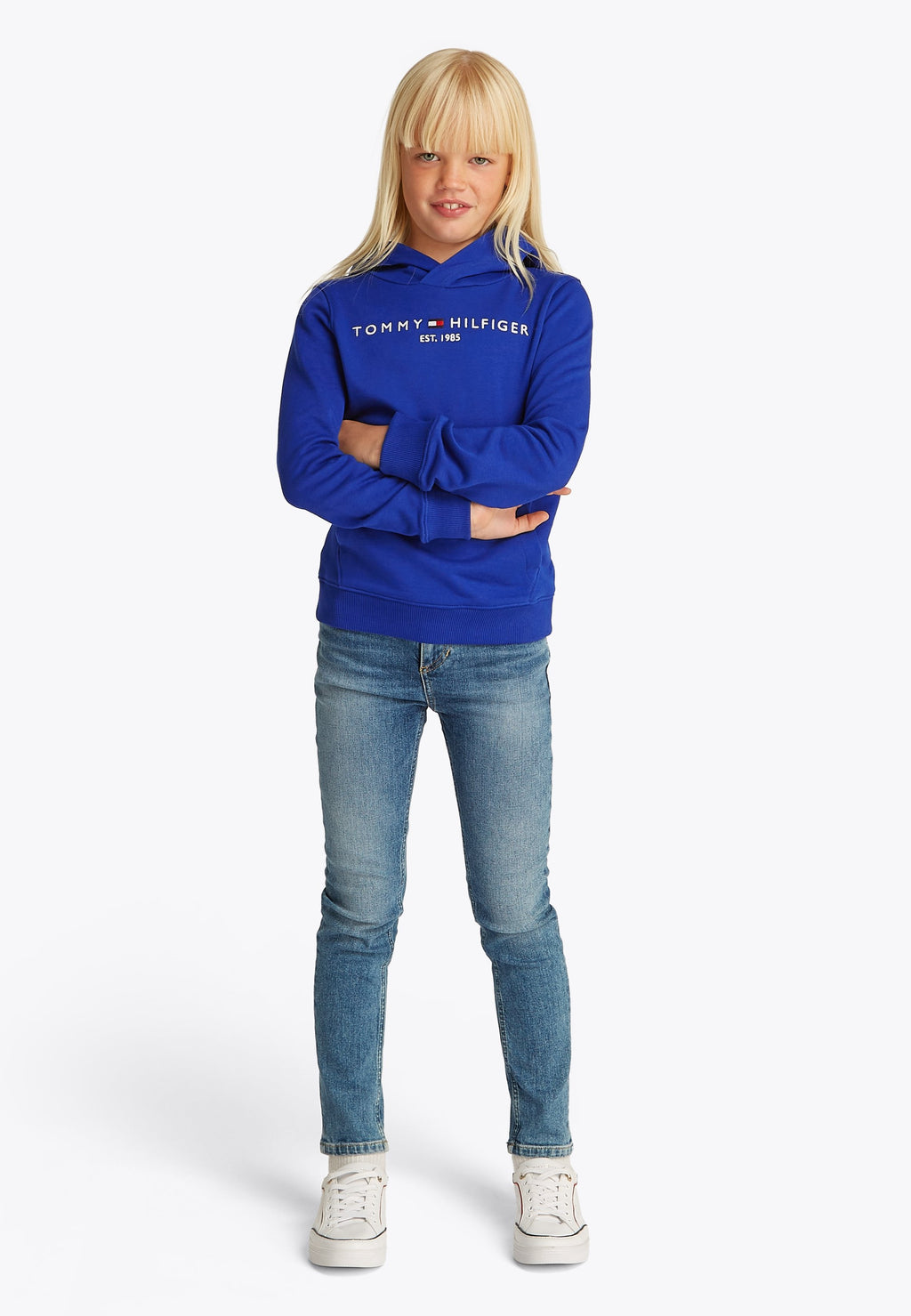 LOGO EMBROIDERY TERRY HOODY Media 2