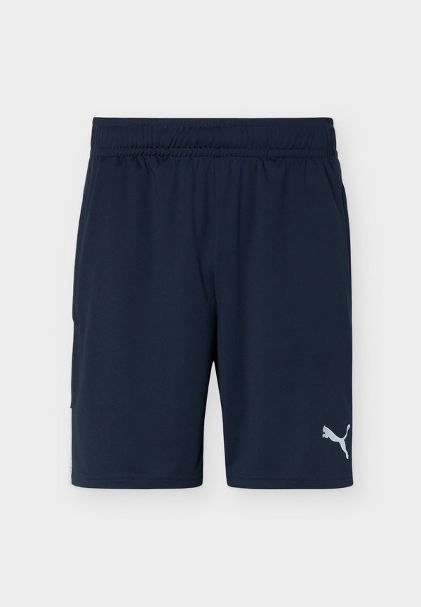 Puma INDIVIDUALLIGA TRAINING SHORTS - Sports shorts - dark blue/icy blue/strong gray