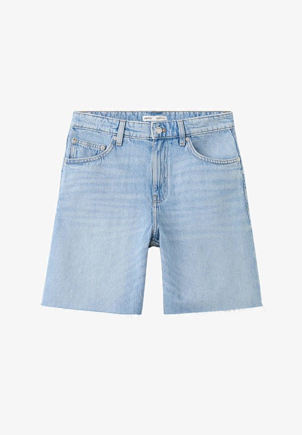Mango ADULT - Denim shorts - blue