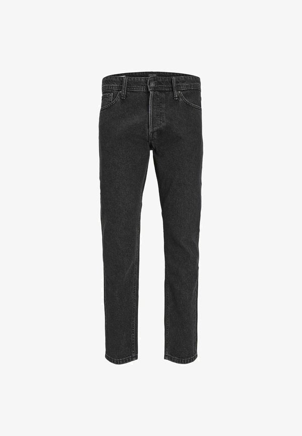 Jack & Jones JJIEDDIE JJORIGINAL Loose Fit High Waist - Baggy Jeans - black denim