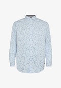 s.Oliver MIT KENTKRAGEN - Shirt - hellblau