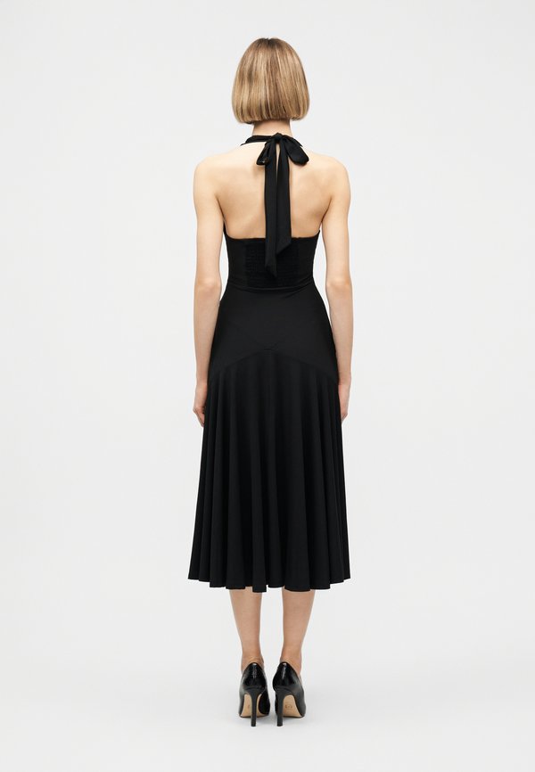 MICHAEL Michael Kors HALTER LONG MIDI
