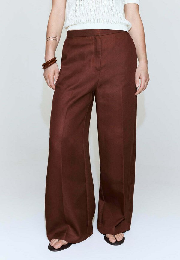 Mango ADULT - Trousers - light brown
