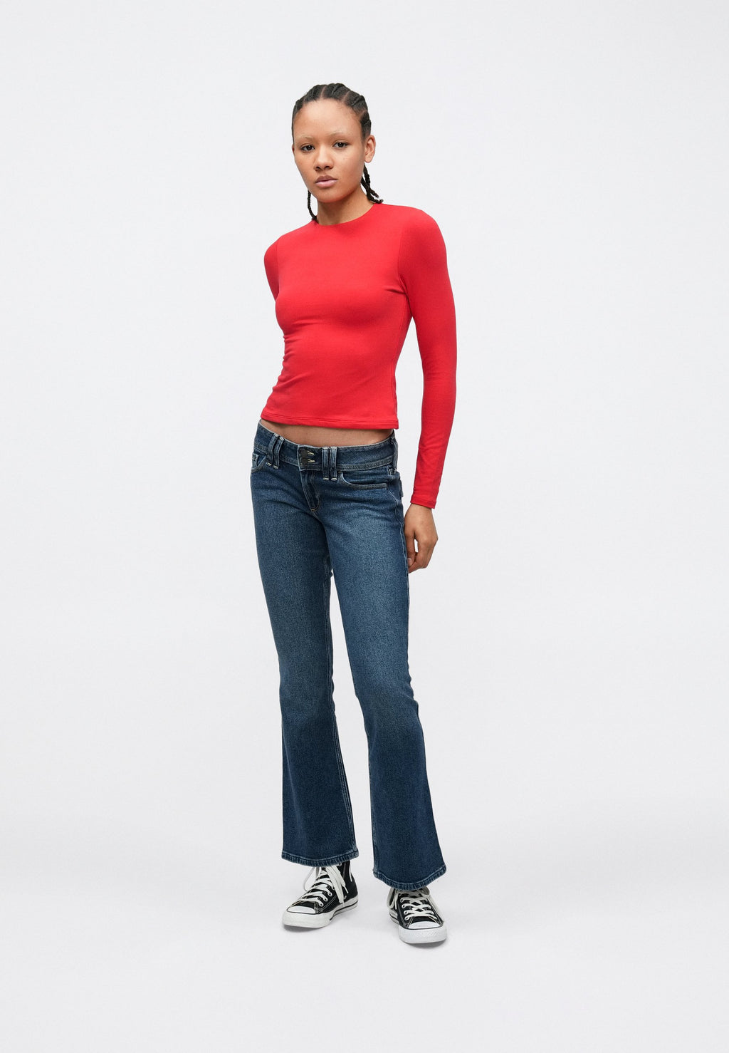 Abercrombie & Fitch SEAMLESS BABY TEE