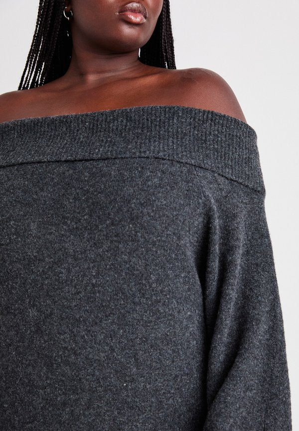 Vero Moda Curve VMCBOOM OFF SHOULDER DRESS