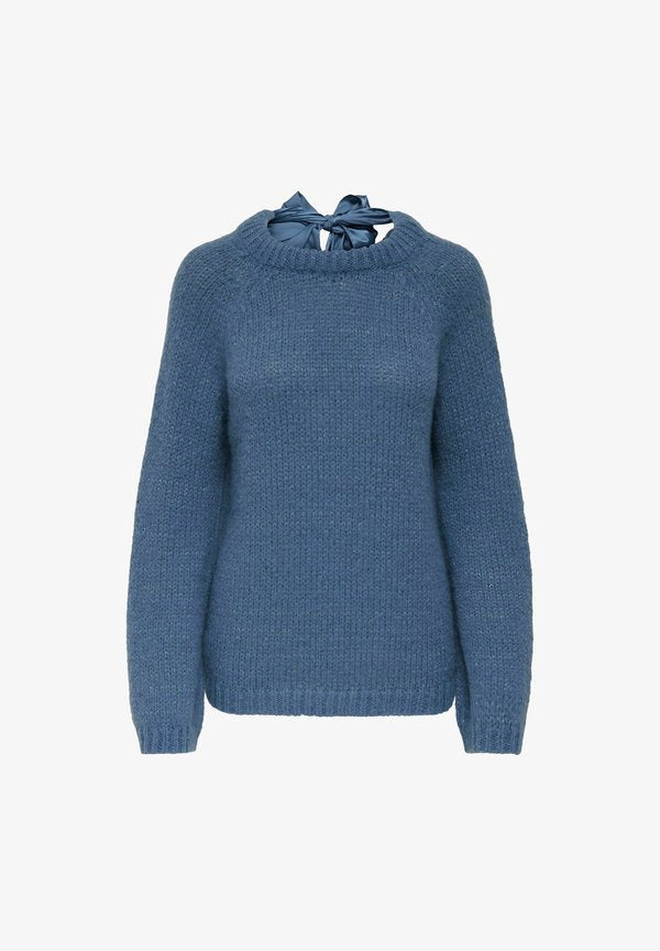 ONLY Knitted ONLSHINE Knitted - Jumper - vintage indigo