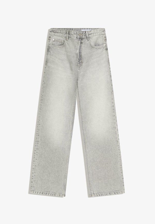 Bershka Straight leg jeans - grey
