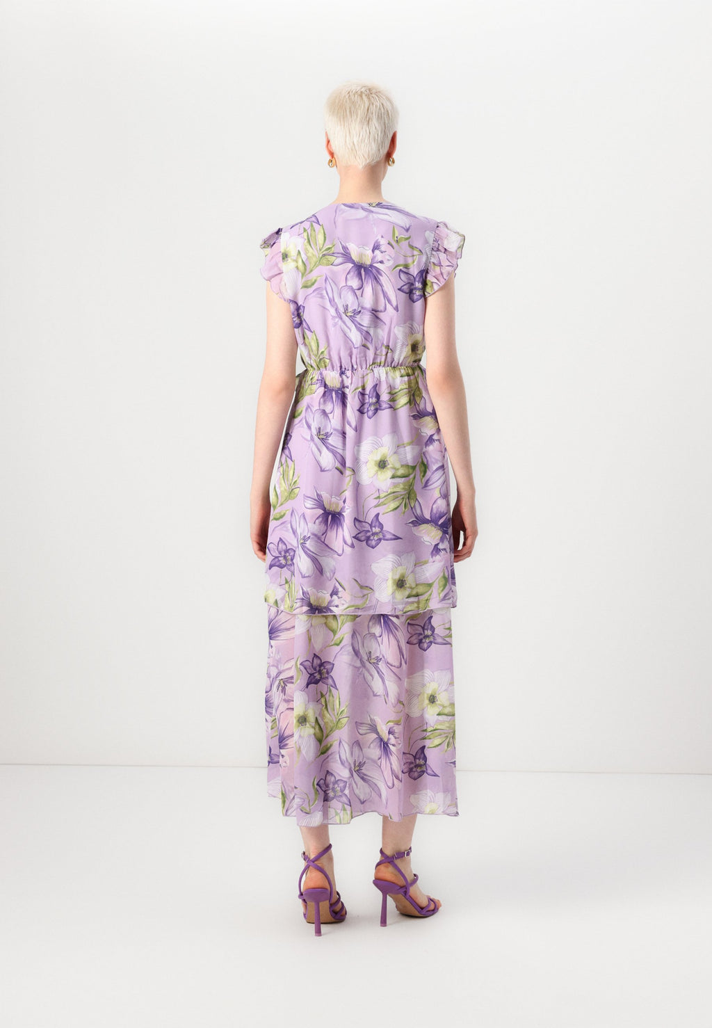VILA VIALICE FRILL ANKLE DRESS