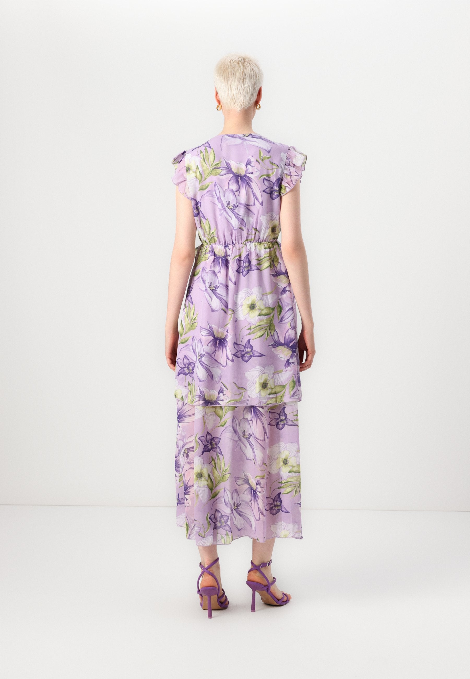 VILA VIALICE FRILL ANKLE DRESS