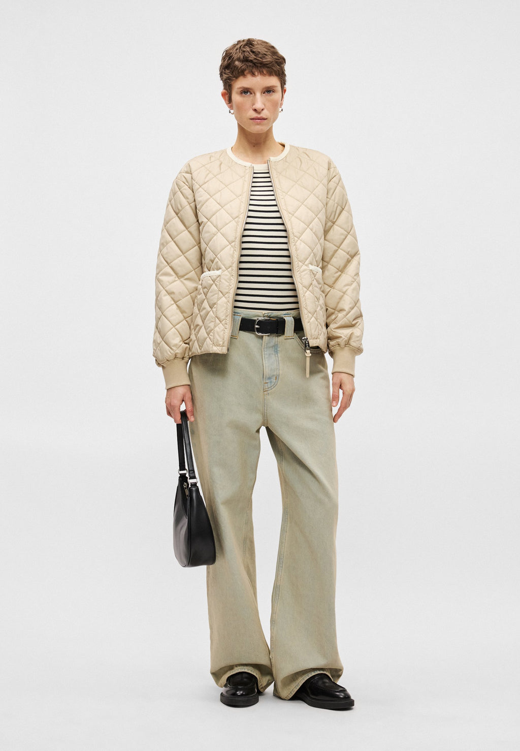 Marc O'Polo JACKET QUILTED, COLLARLESS PATCHED POCKETS