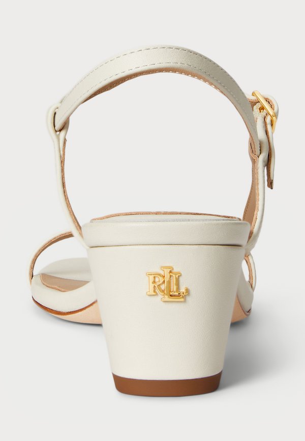 Lauren Ralph Lauren LAINEE MID-HEEL NAPPA LEATHER SANDAL