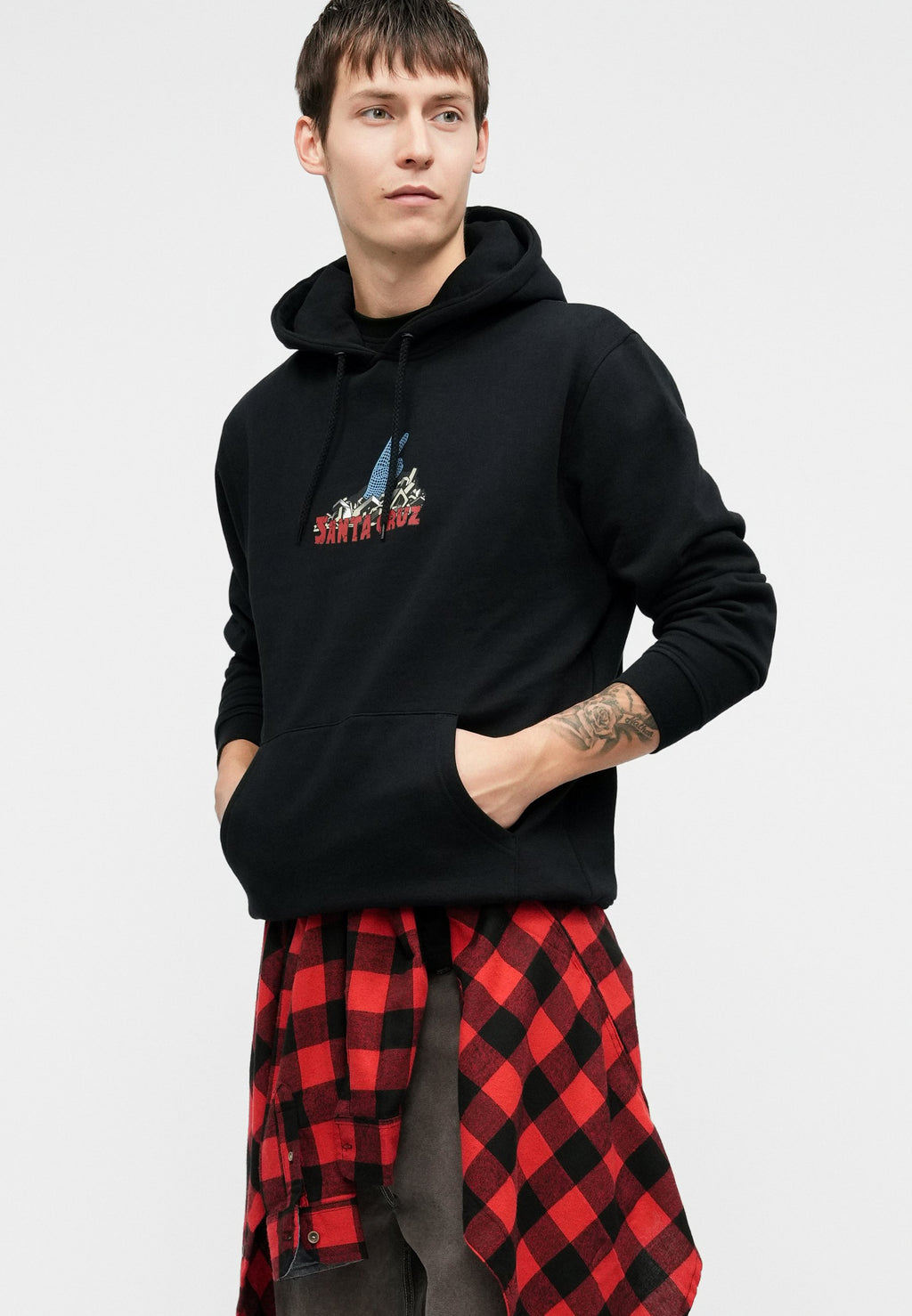 Santa Cruz KENDALL GRID HAND CENTRE HOOD UNISEX