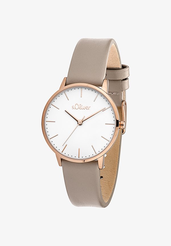 s.Oliver MODERN BASICS - Watch - braun
