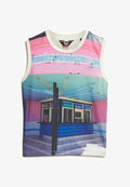 Superdry & Co Top - drive in aop