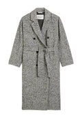 BELTED DOUBLE BREASTED SIDE POCKETS Media 1