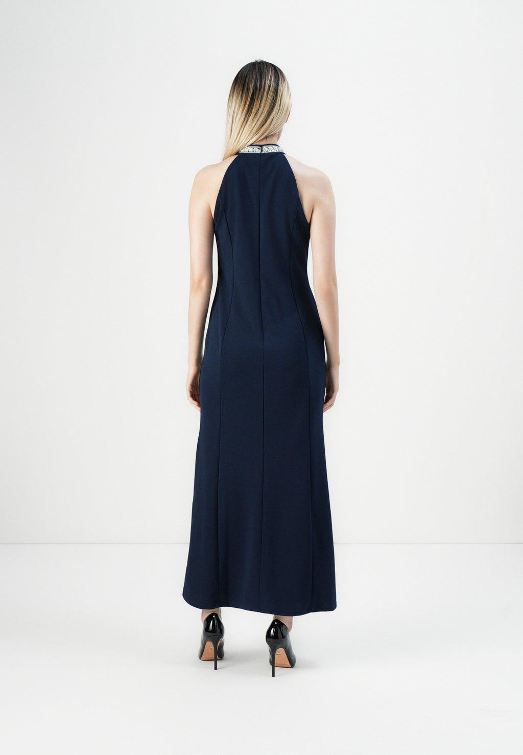 VILA VIVARA HALTER NECK ANKLE