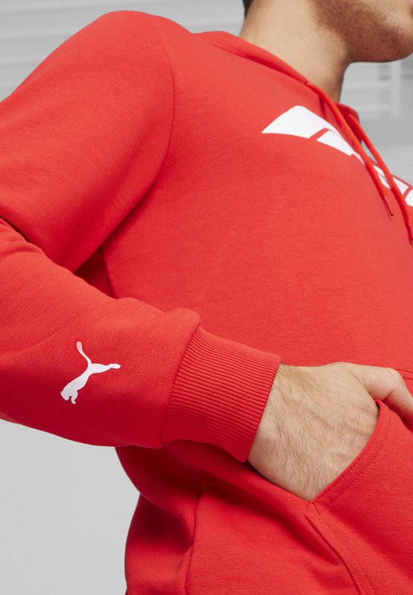 Puma LOGO - Hoodie - pop red