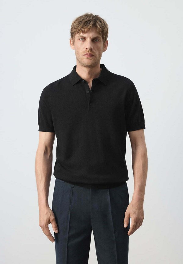 Mango ADULT - Polo shirt - black