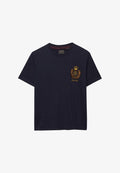 Superdry & Co SUPERDRY CREST EMBELLISHED T-SHIRT.. - Print T-shirt - darkest navy