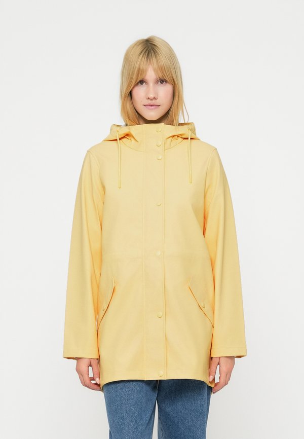 Vero Moda VMMALOU COATED JACKET NOOS - Waterproof jacket - golden haze