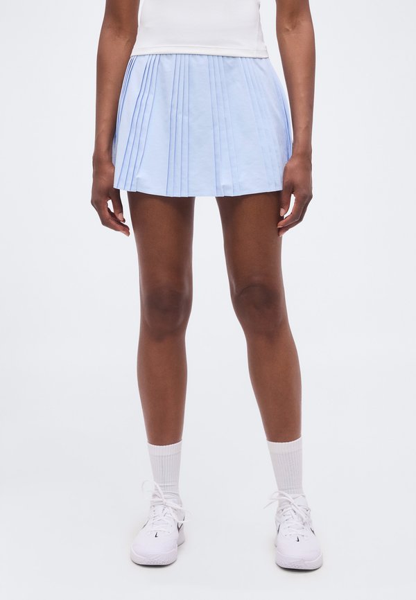 Nike Performance NIKECOURT ADVANTAGE WOMEN'S PLEATED TENNIS SKIRT - Sports skirt - hydrogen blue/white