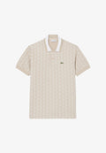 Lacoste DH1417_QIJ - Polo shirt - beige blanc-gi
