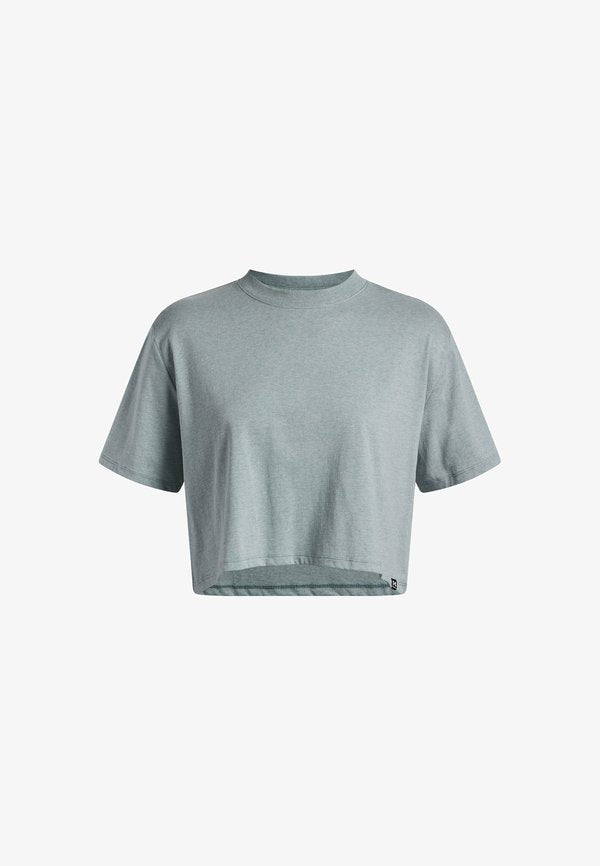 Under Armour RIVAL - Sports T-shirt - jasper blue light heather
