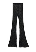 PULL&BEAR FLARED WITH RHINESTONES