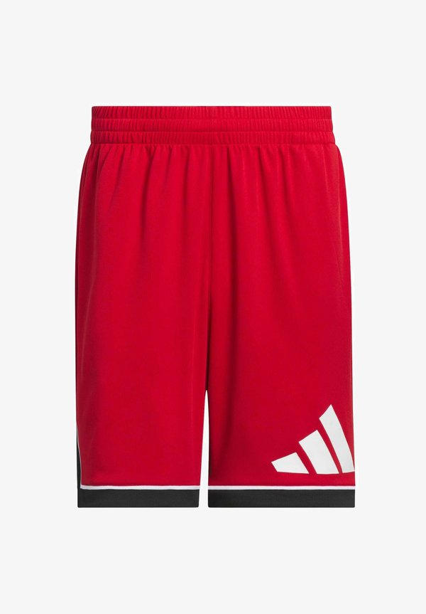 adidas Performance BADGE OF SPORT SHORT 9IN - Sports shorts - team power red   black