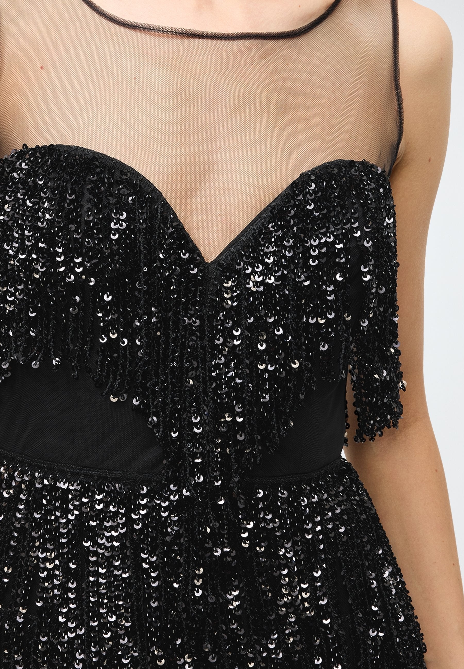 Bardot JORDANA FRINGE MINI DRESS