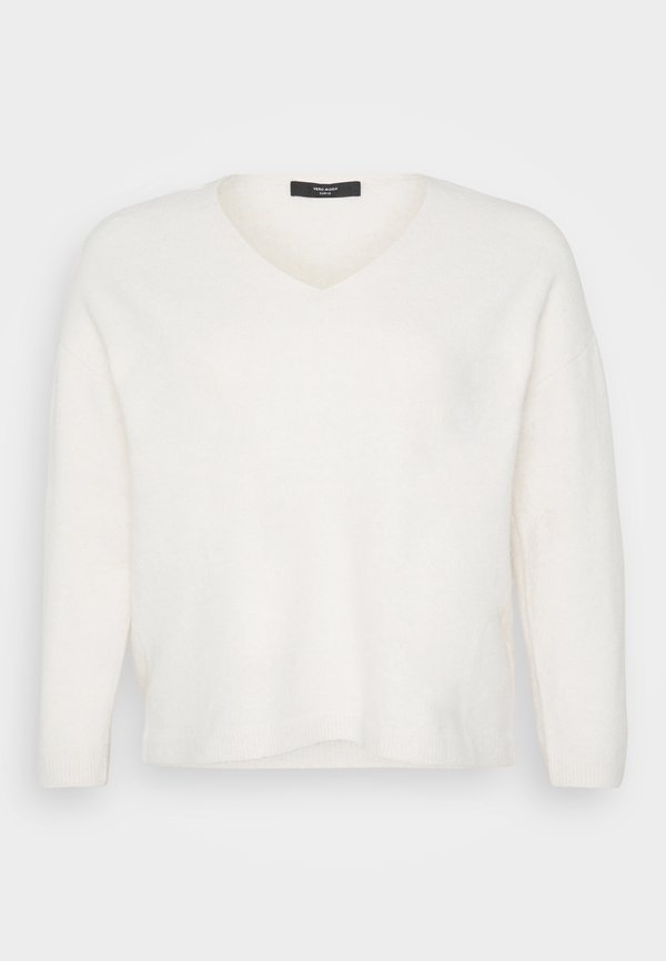 Vero Moda Curve Knitted VMCBESTI Knitted - Jumper - birch melange