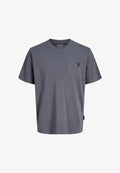 Jack & Jones JJEDOVER SLUB TEE SS NOOS - Basic T-shirt - turbulence