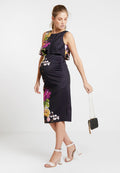 True Violet TRUE VIOLET 2 IN 1 MIDI BODYCON