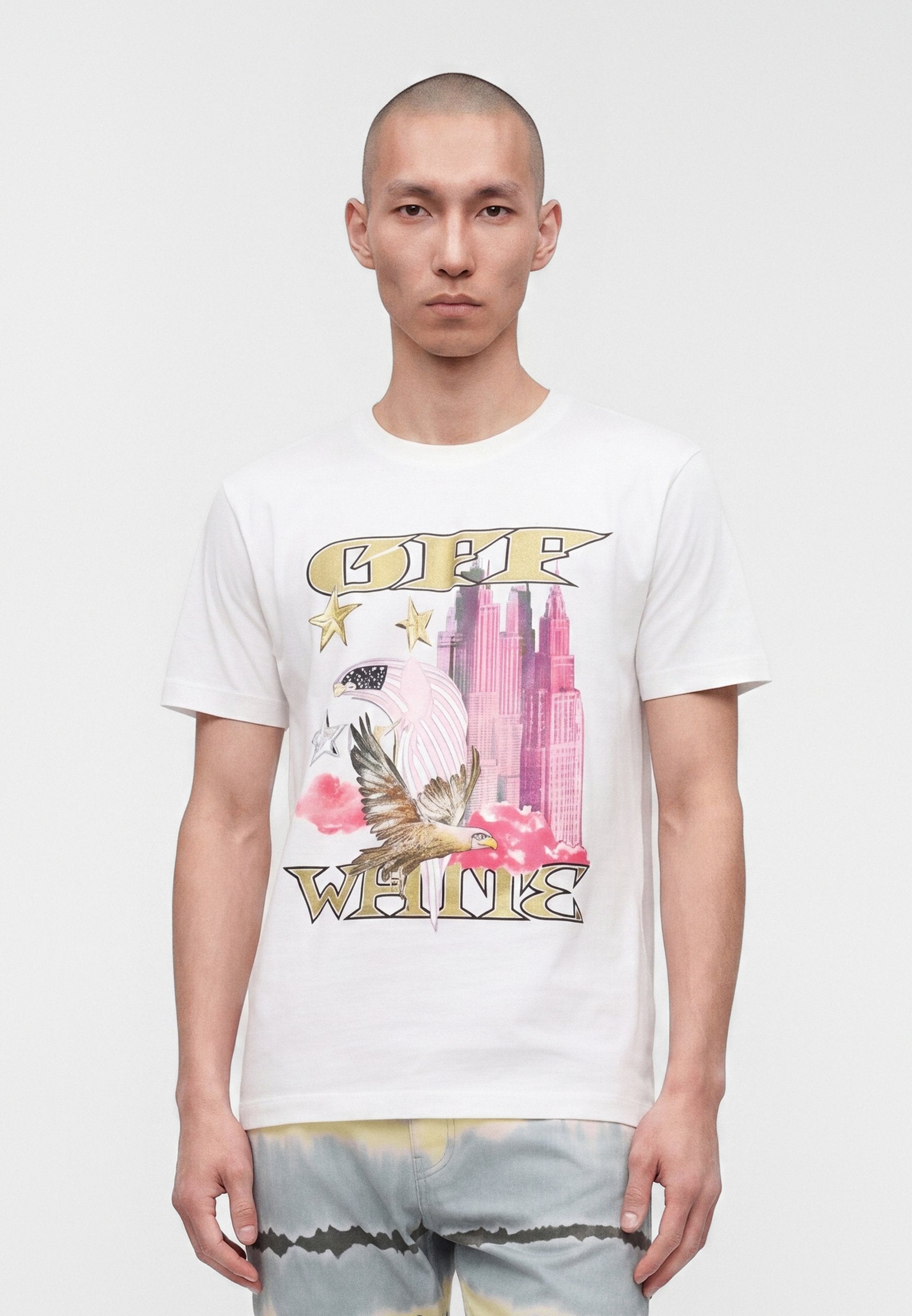 OFF-WHITE ALLOVER FRAME TEE
