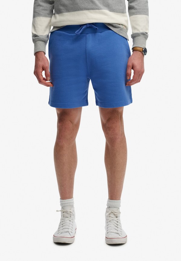 Superdry & Co SUPERDRY ESSENTIAL LOGO CLASSIC SHORTS.. - Tracksuit bottoms - chambray blue