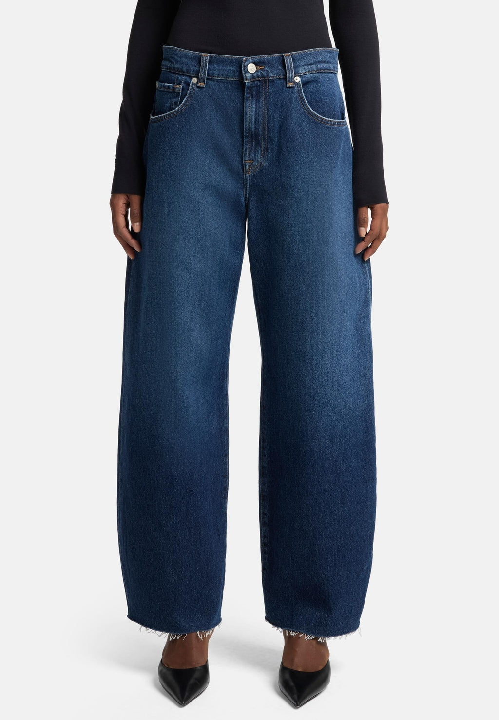 7 for all mankind BONNIE CURVILINEAR