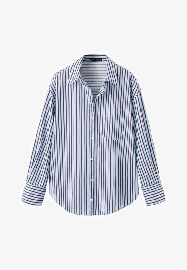 Mango Button-down blouse - light blue
