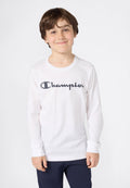 Champion BASICS LONG SLEEVE SHIRT LARGE LOGO UNISEX