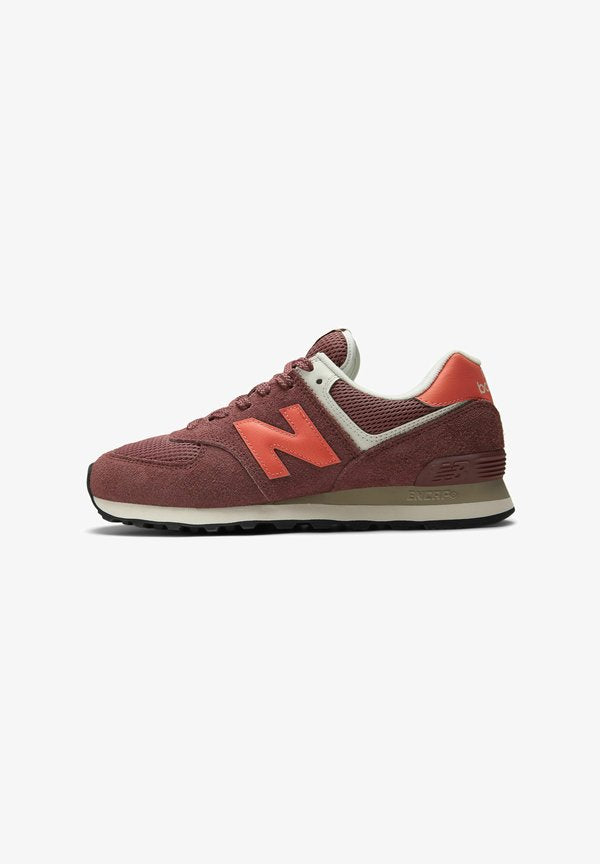 New Balance U574 UNISEX - Trainers - red rock tangerine heat
