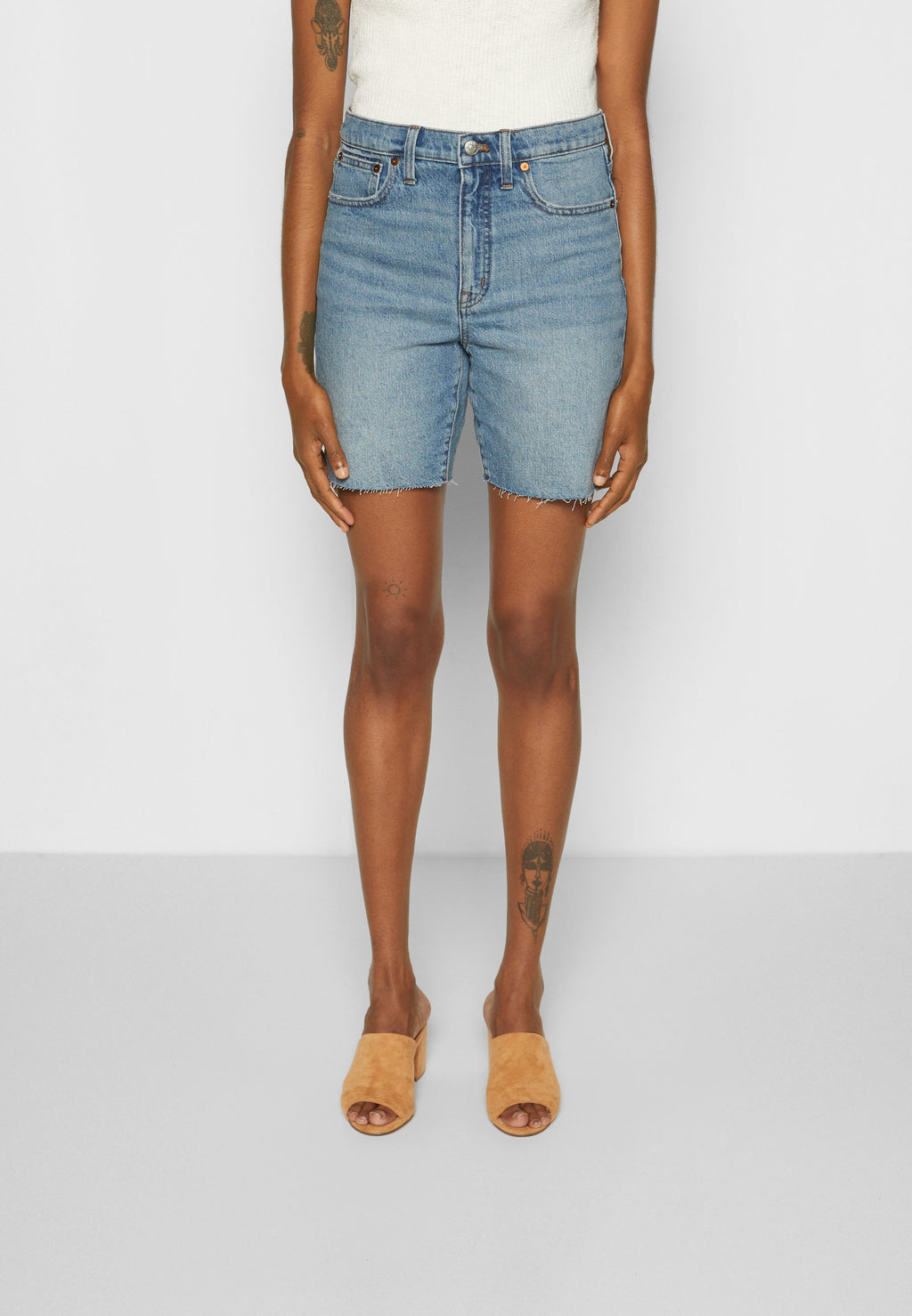 Madewell HIGH RISE MID LENGTH