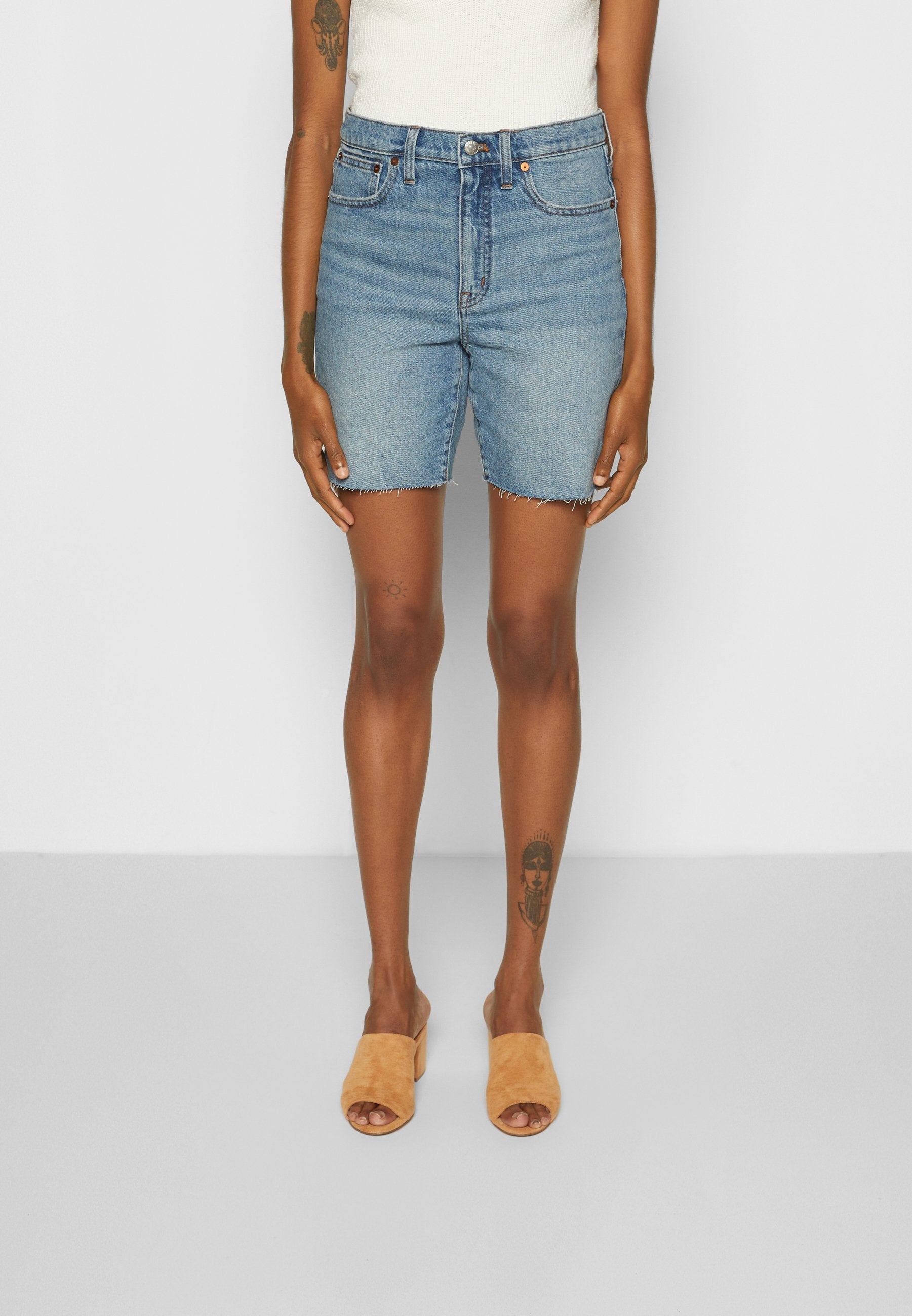Madewell HIGH RISE MID LENGTH