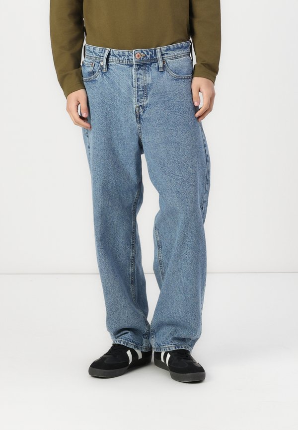 Jack & Jones JJIALEX JJORIGINAL High Waist - Baggy Jeans - blue denim